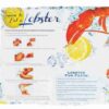 How To Eat A Lobster Placemat 10 Pack